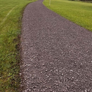 Gravel driveway